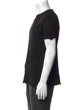 The Elder Statesman Cashmere Crew Neck T-Shirt