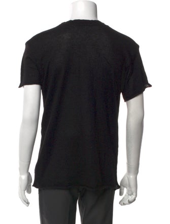 The Elder Statesman Cashmere Crew Neck T-Shirt