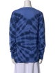 The Elder Statesman Cashmere Tie-Dye Print Sweater