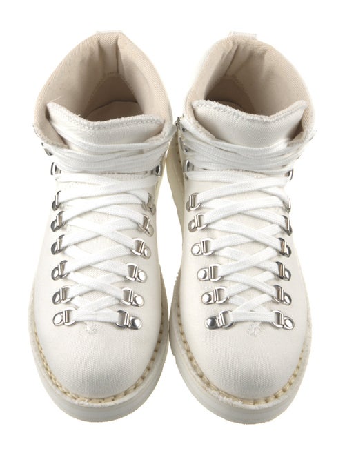 The Elder Statesman Canvas Hiking Boots