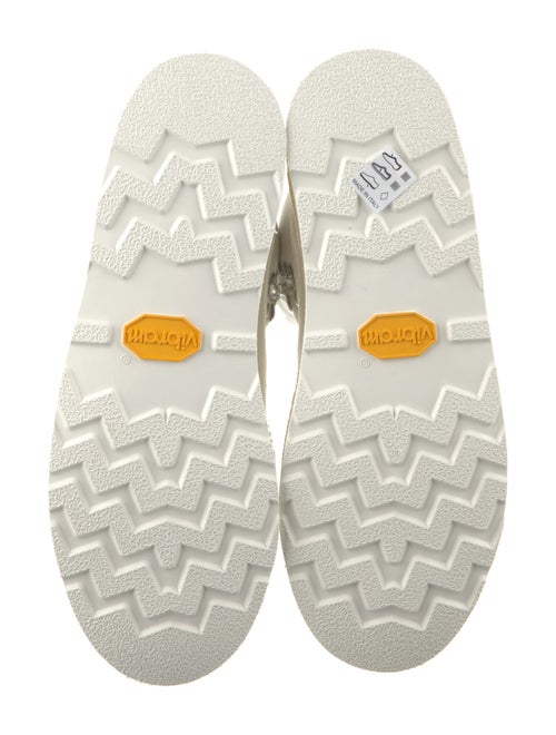 The Elder Statesman Canvas Hiking Boots