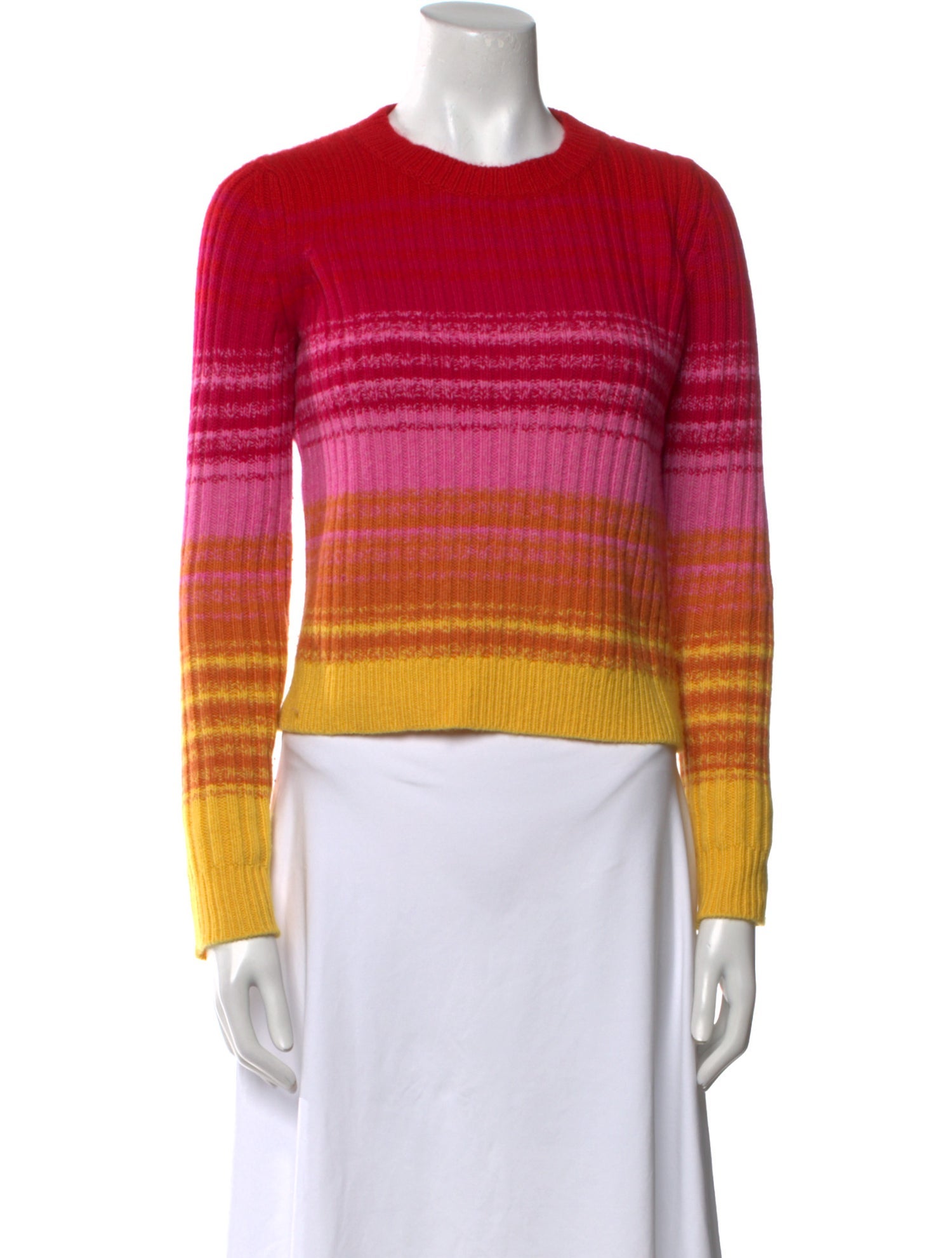 The Elder Statesman Cashmere Striped Sweater