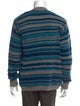 The Elder Statesman Cashmere Striped Pullover
