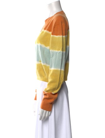 The Elder Statesman Merino Wool Striped Sweater