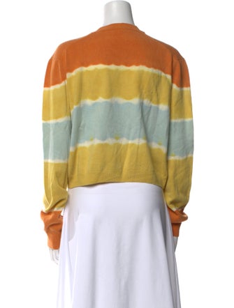 The Elder Statesman Merino Wool Striped Sweater