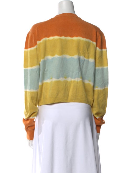 The Elder Statesman Merino Wool Striped Sweater