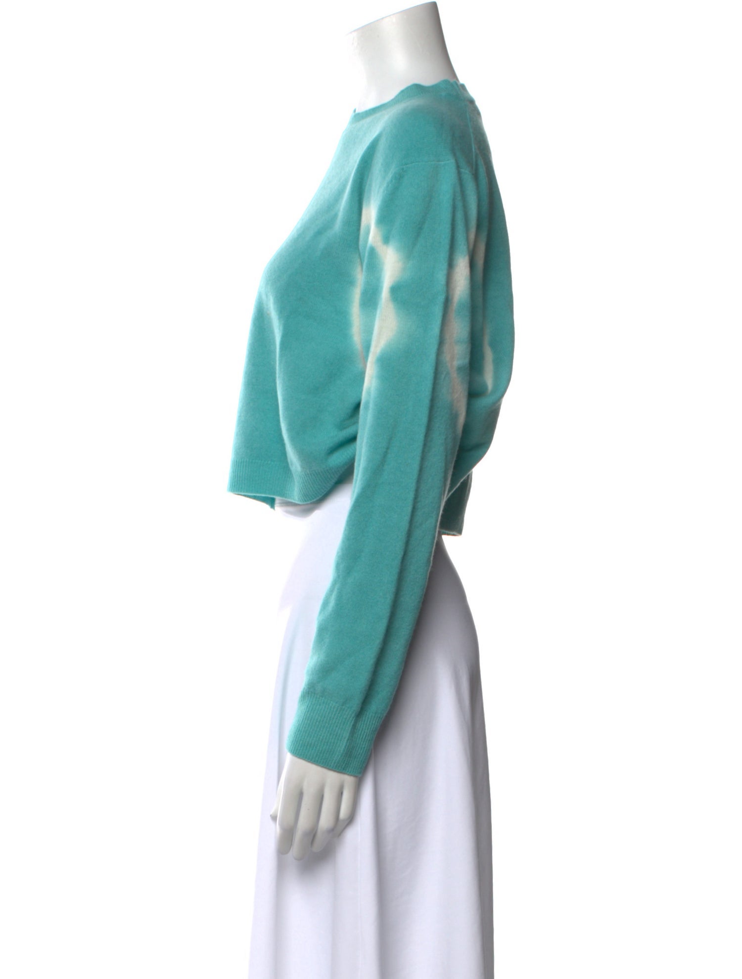 The Elder Statesman Merino Wool Tie-Dye Print Sweater w/ Tags