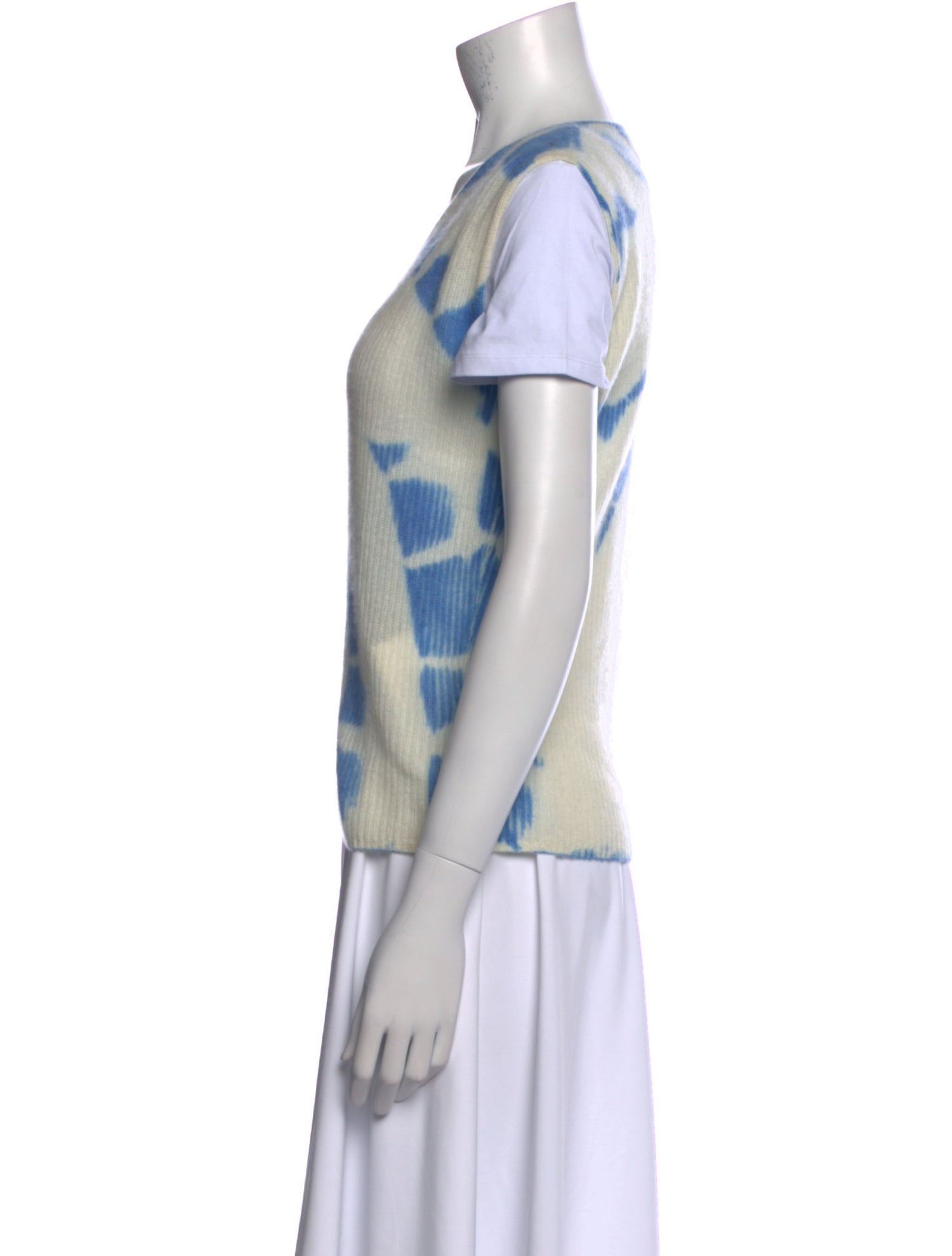 The Elder Statesman Cashmere Printed Sweater