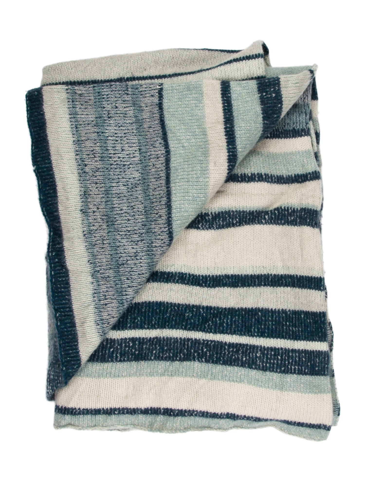 The Elder Statesman Stripe Super Soft Blanket