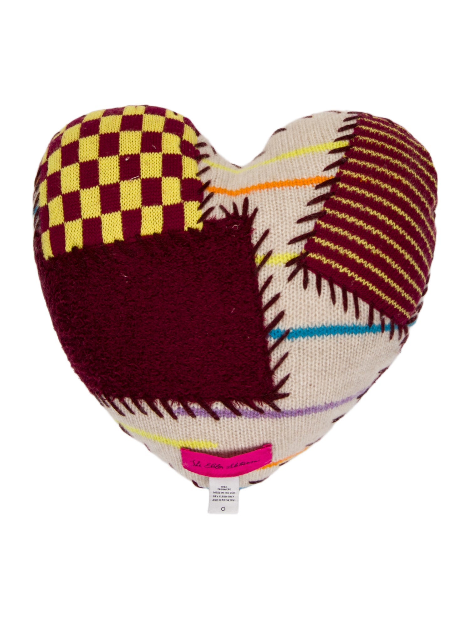 The Elder Statesman Cashmere Throw Pillow