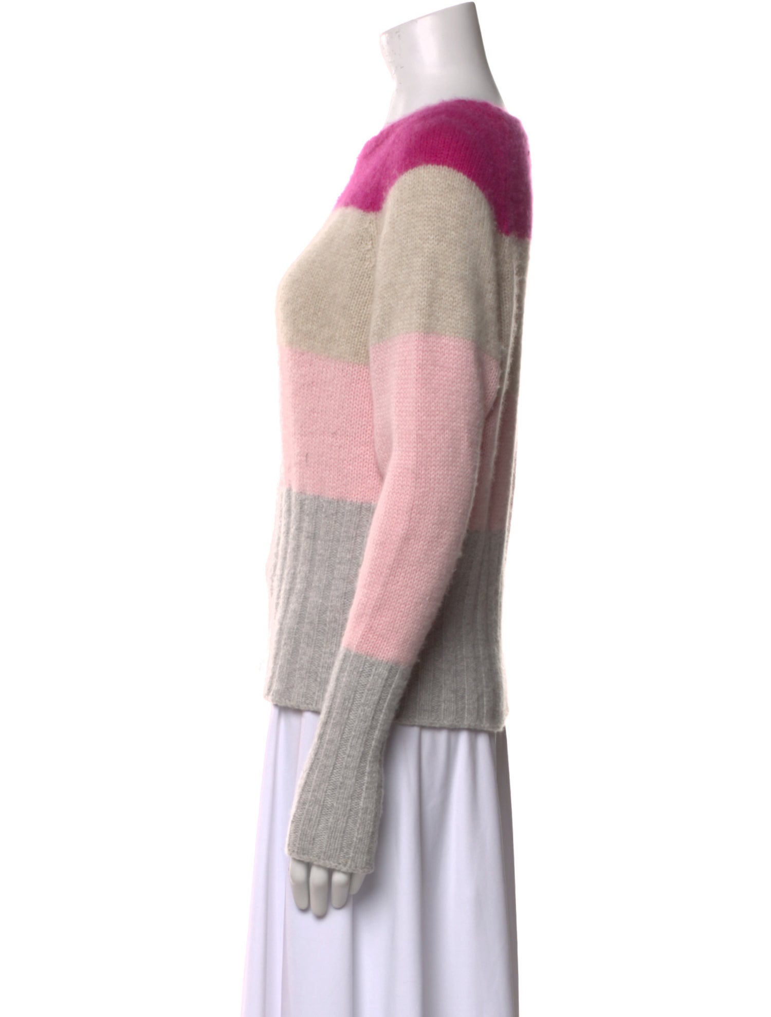 The Elder Statesman Cashmere Striped Sweater