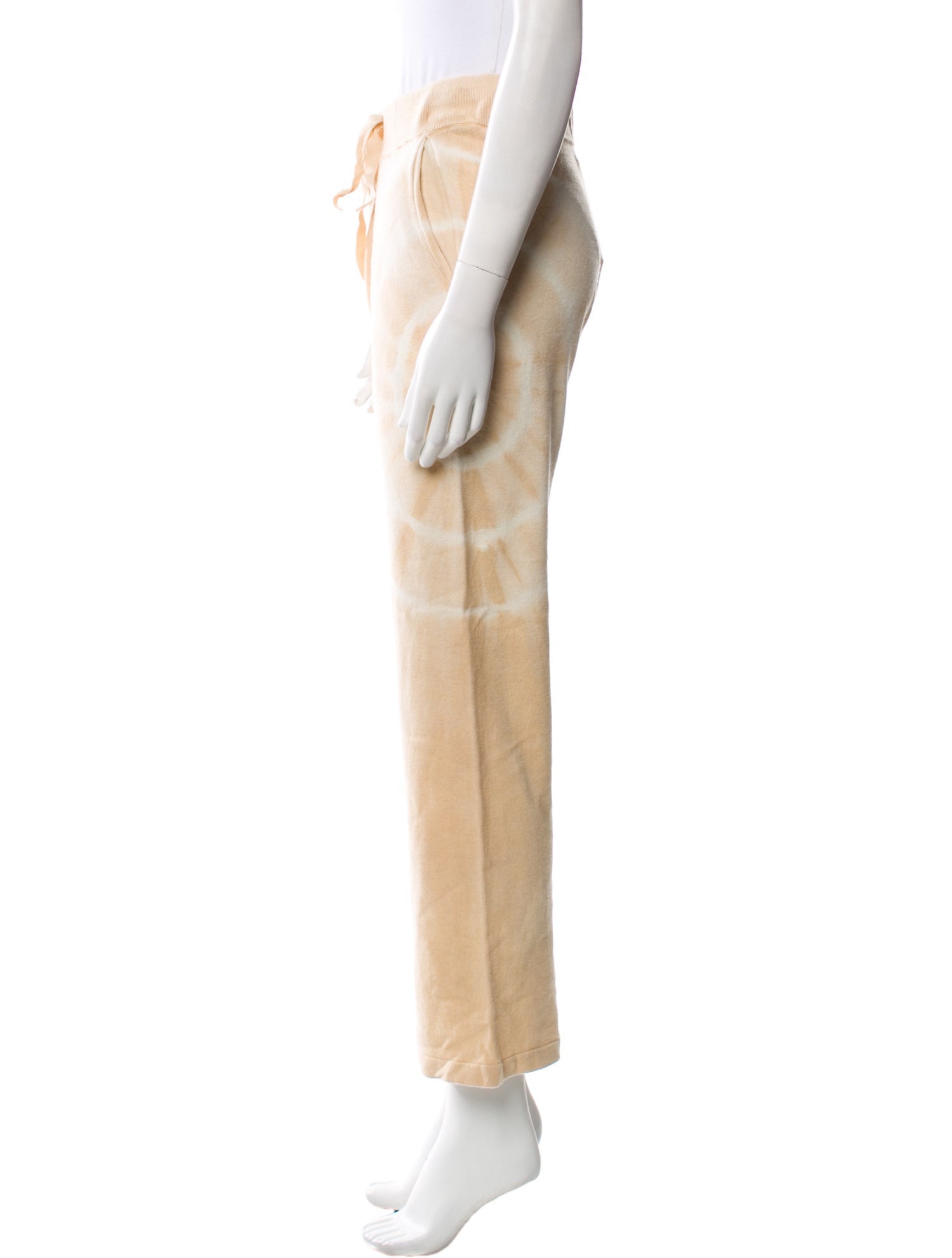 The Elder Statesman Merino Wool Wide Leg Pants