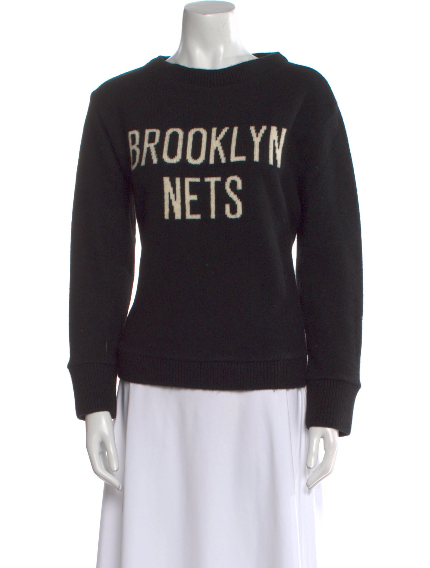 The Elder Statesman Cashmere Graphic Print Sweater