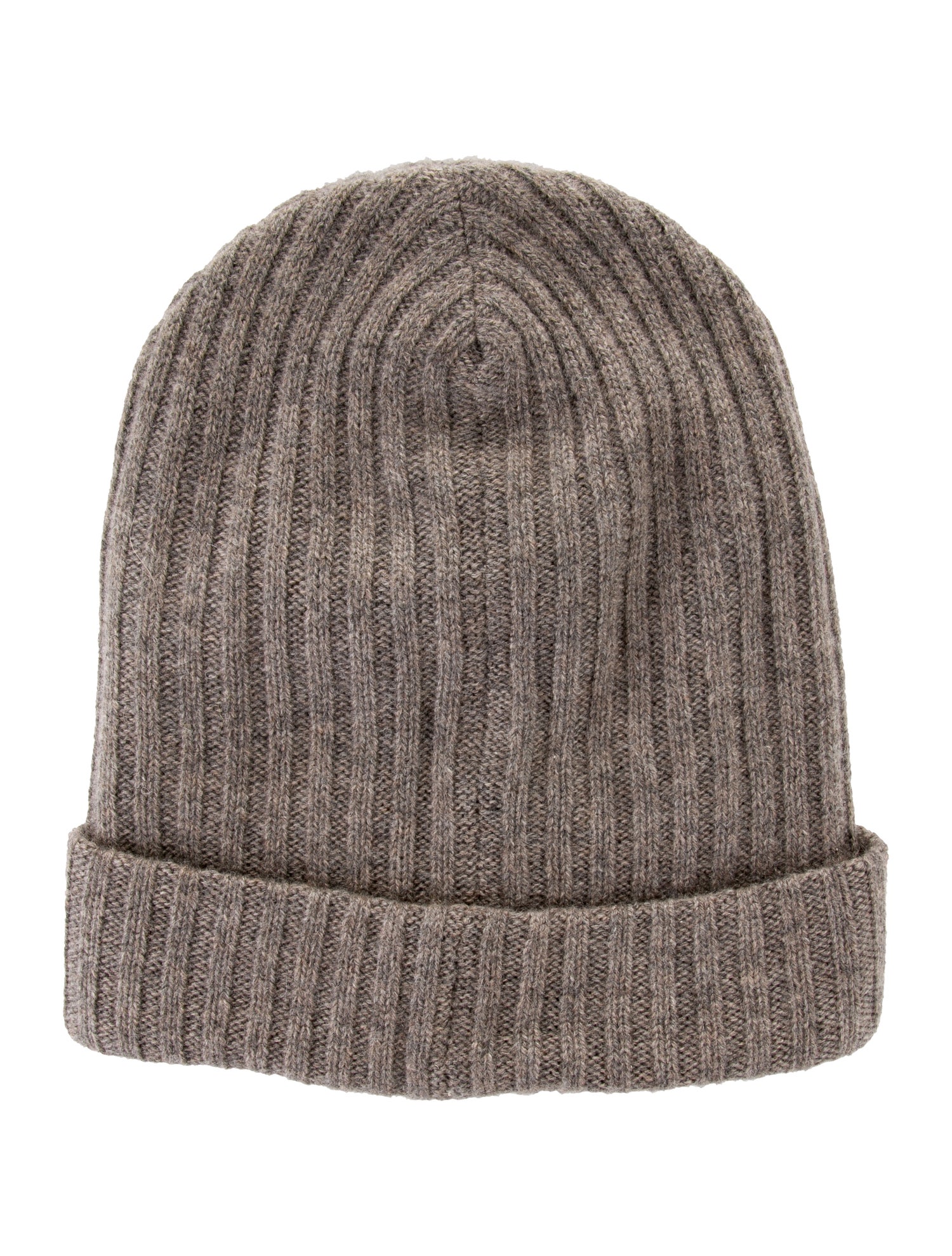 The Elder Statesman Cashmere Rib Knit Beanie