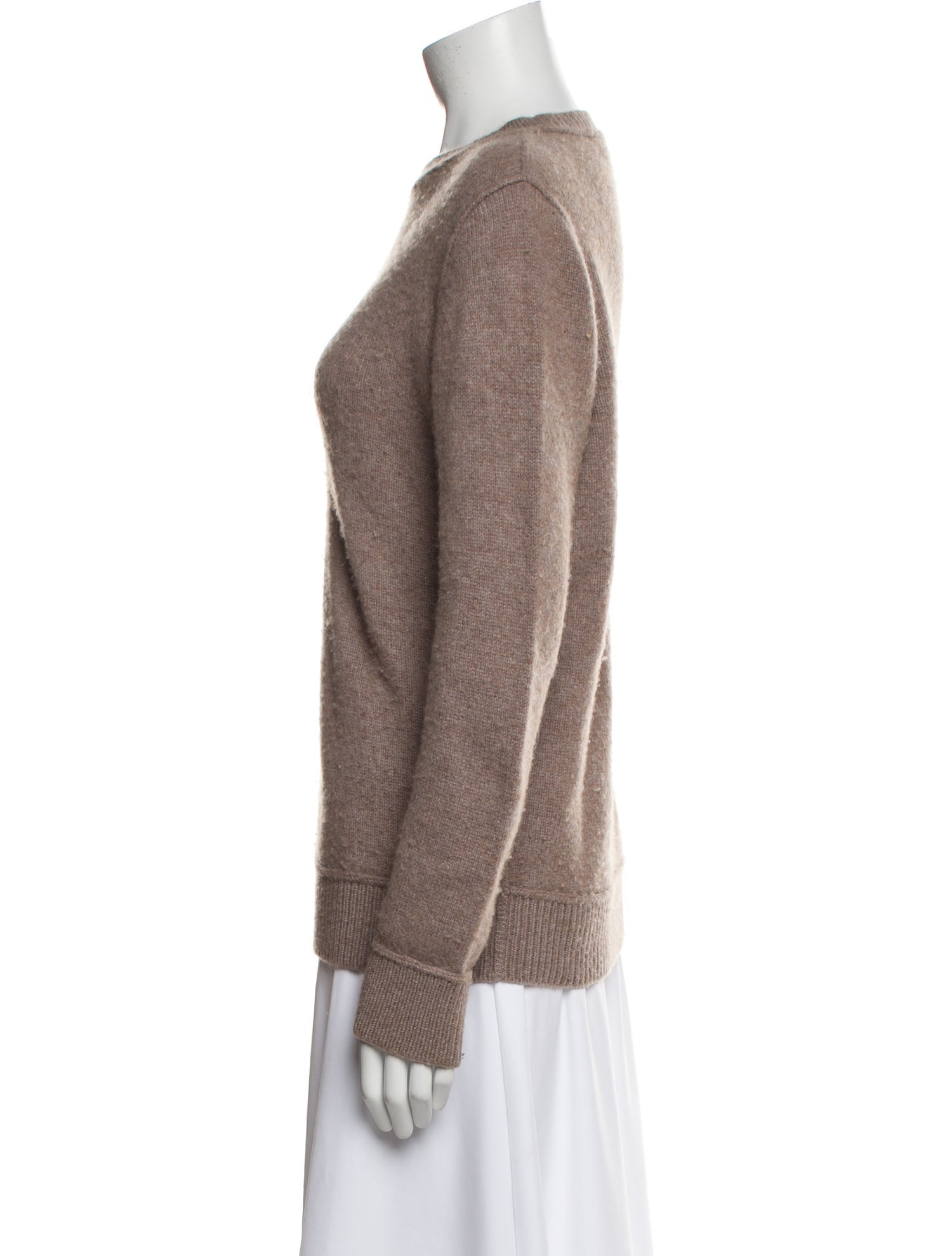The Elder Statesman Cashmere Bateau Neckline Sweater
