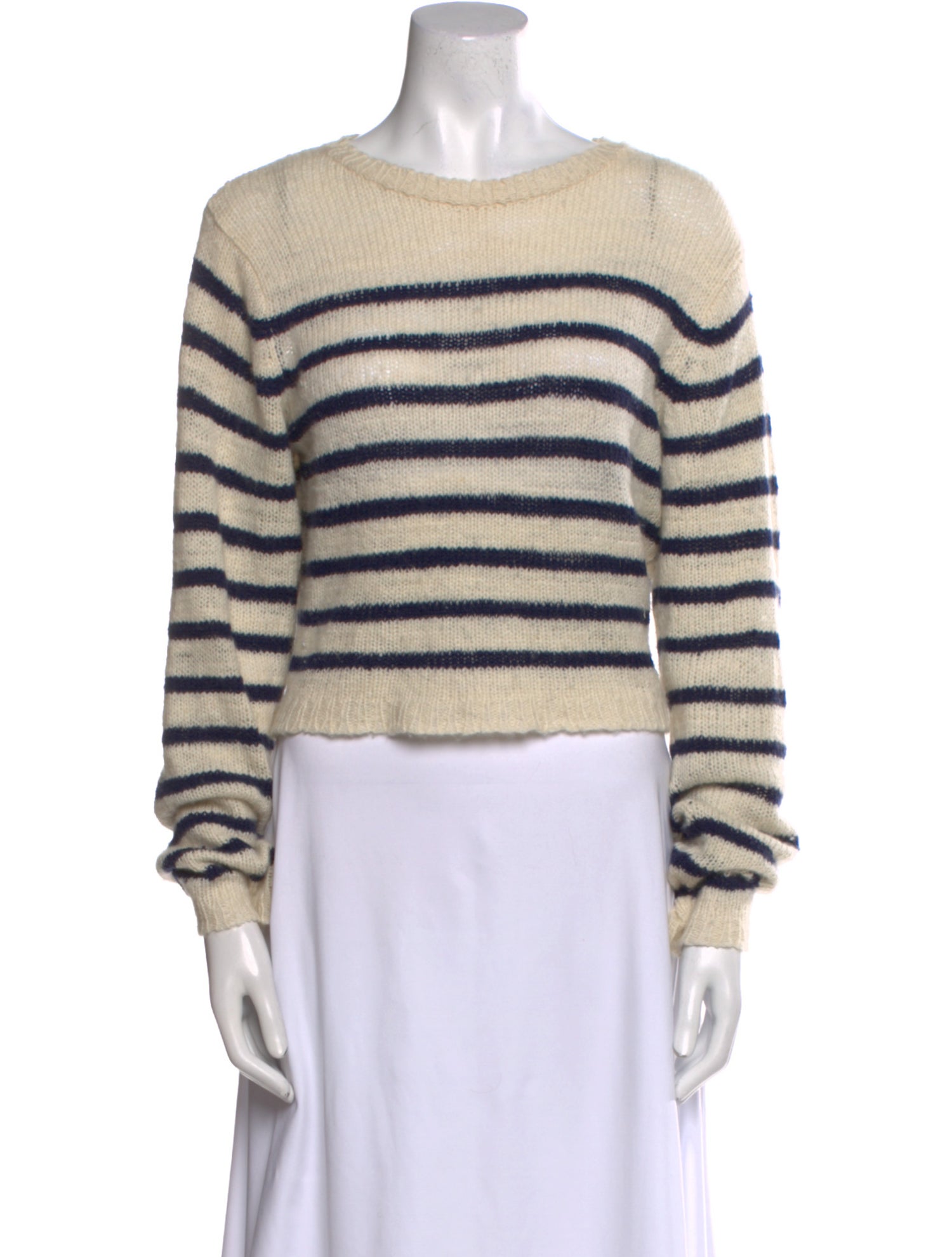 The Elder Statesman Cashmere Striped Sweater