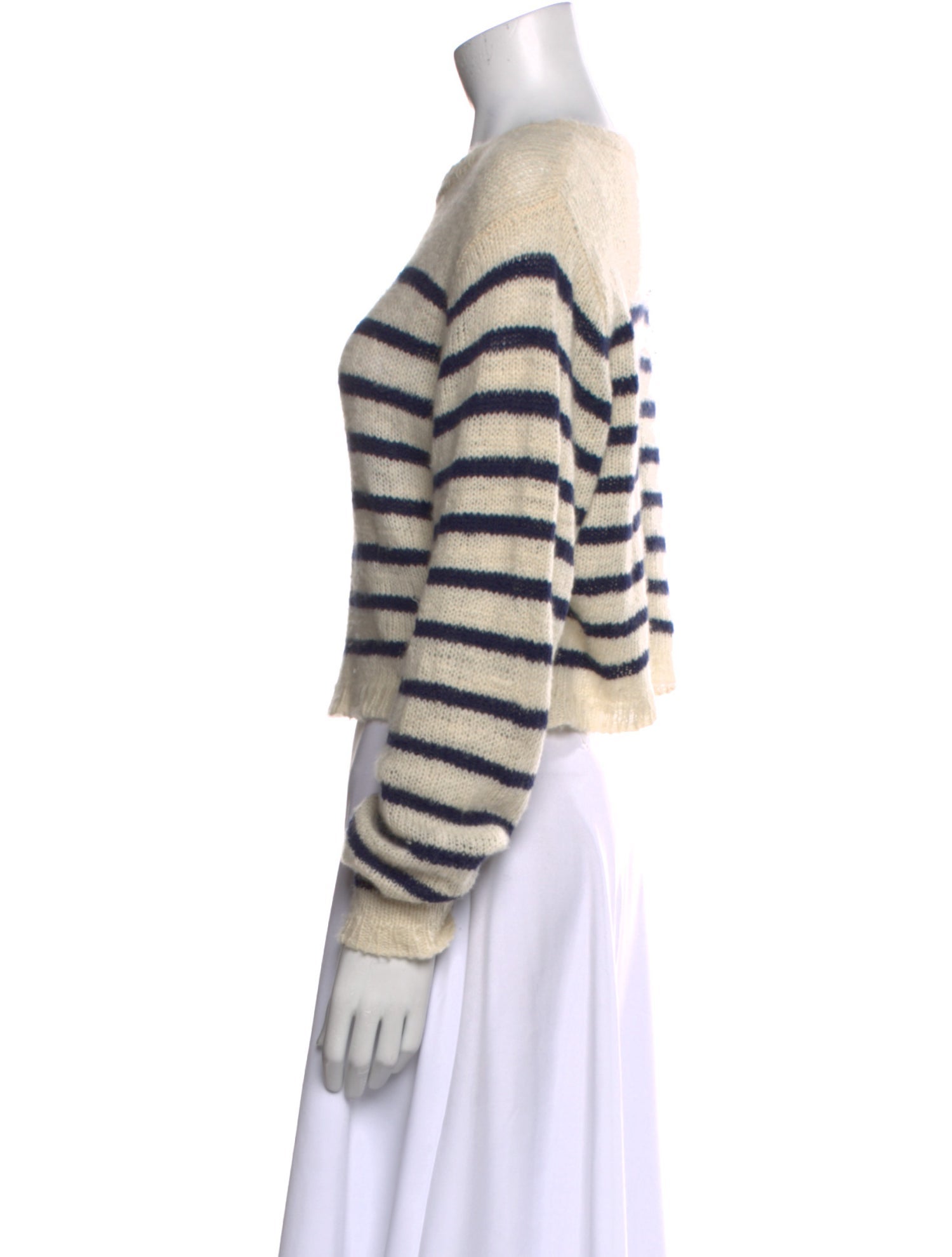The Elder Statesman Cashmere Striped Sweater
