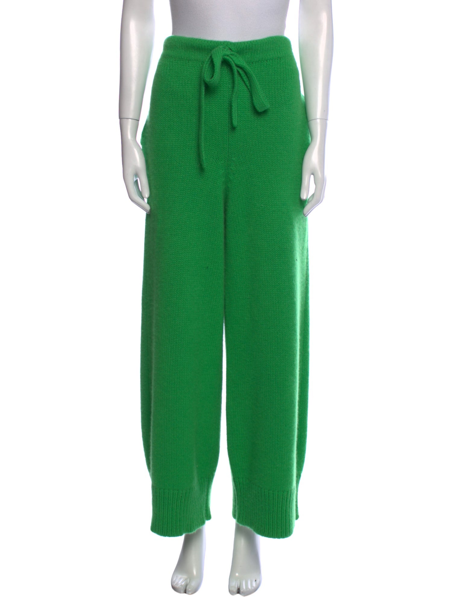 The Elder Statesman Cashmere Wide Leg Pants