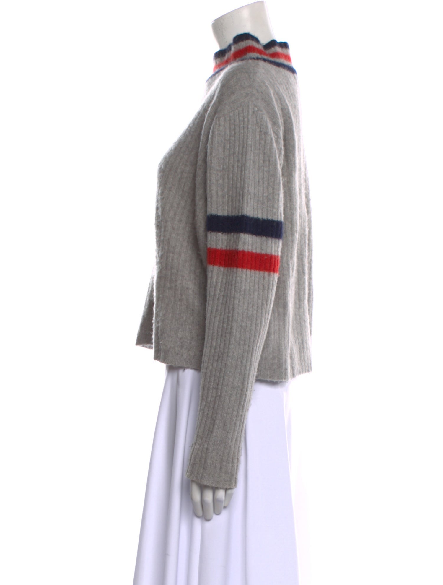 The Elder Statesman Cashmere Striped Sweater