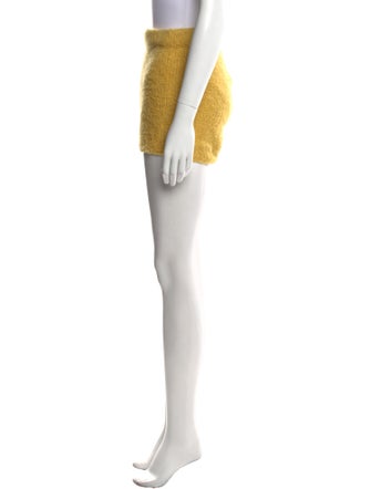The Elder Statesman Cashmere Mini Shorts