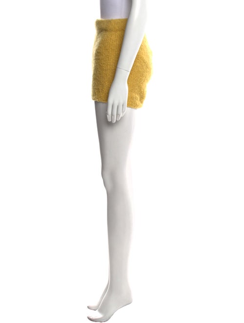 The Elder Statesman Cashmere Mini Shorts