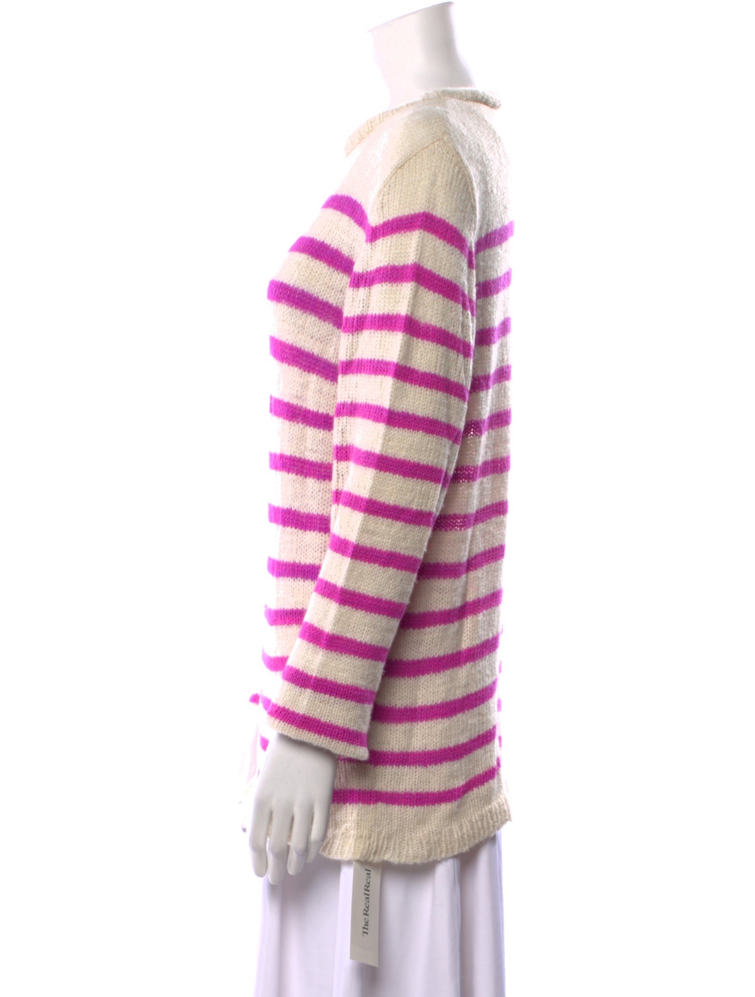 The Elder Statesman Cashmere Striped Sweater