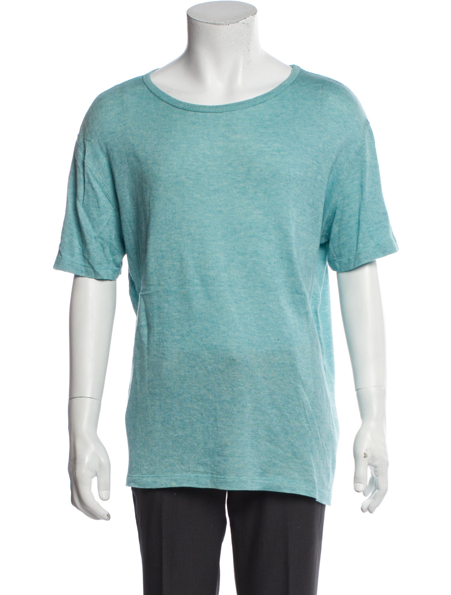 The Elder Statesman Cashmere Scoop Neck T-Shirt