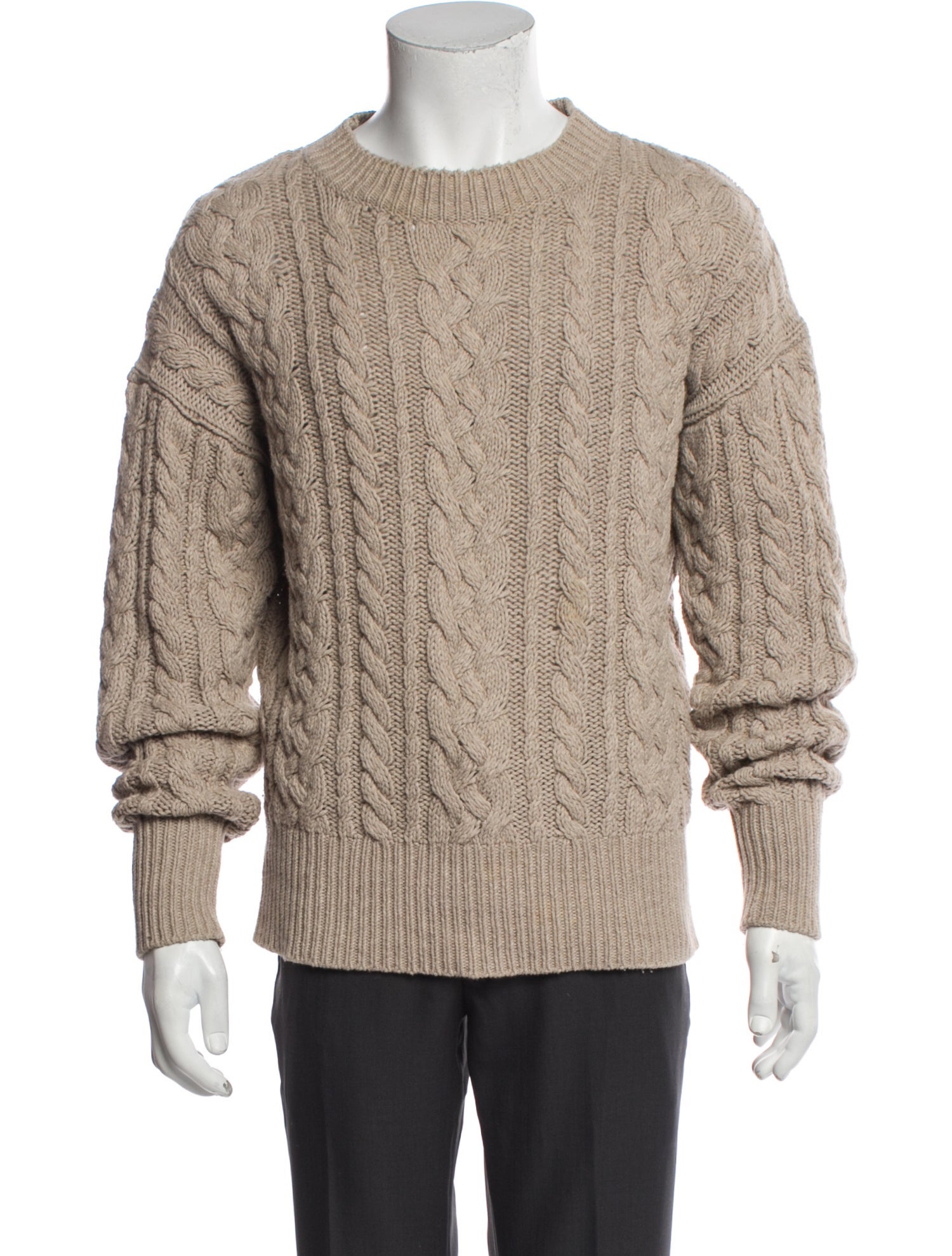 The Elder Statesman Crew Neck Long Sleeve Pullover