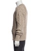 The Elder Statesman Crew Neck Long Sleeve Pullover