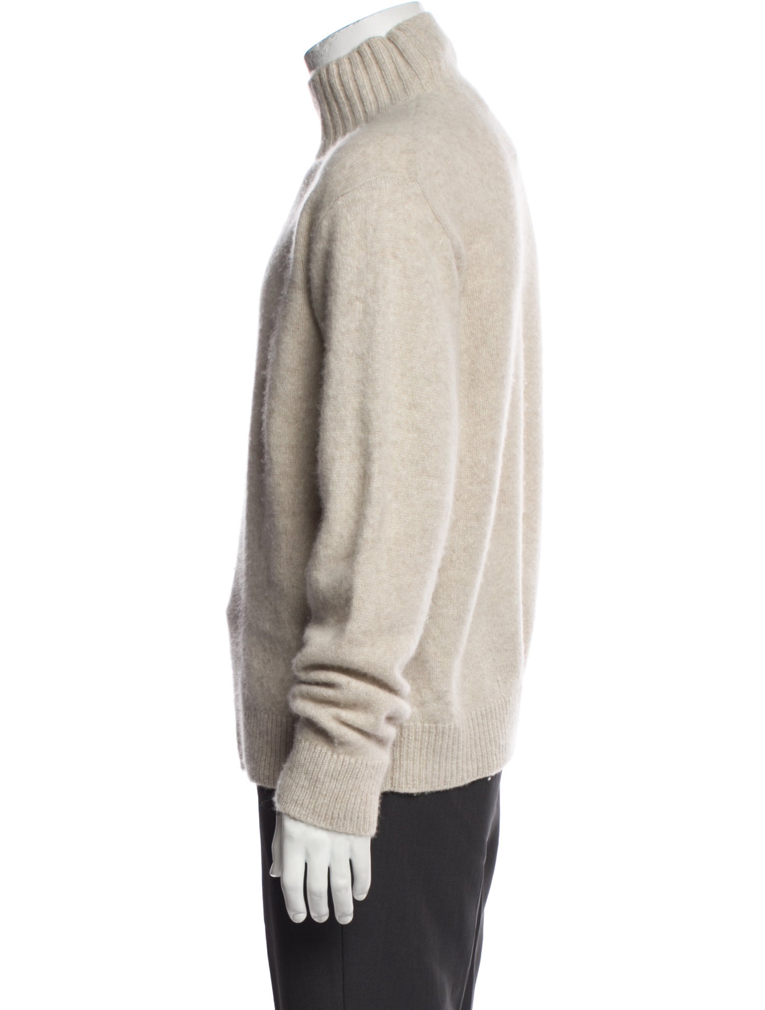 The Elder Statesman Turtleneck Long Sleeve Pullover