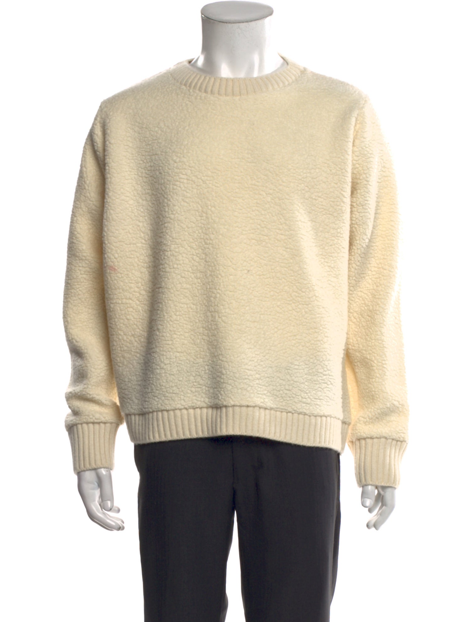 The Elder Statesman Crew Neck Long Sleeve Pullover