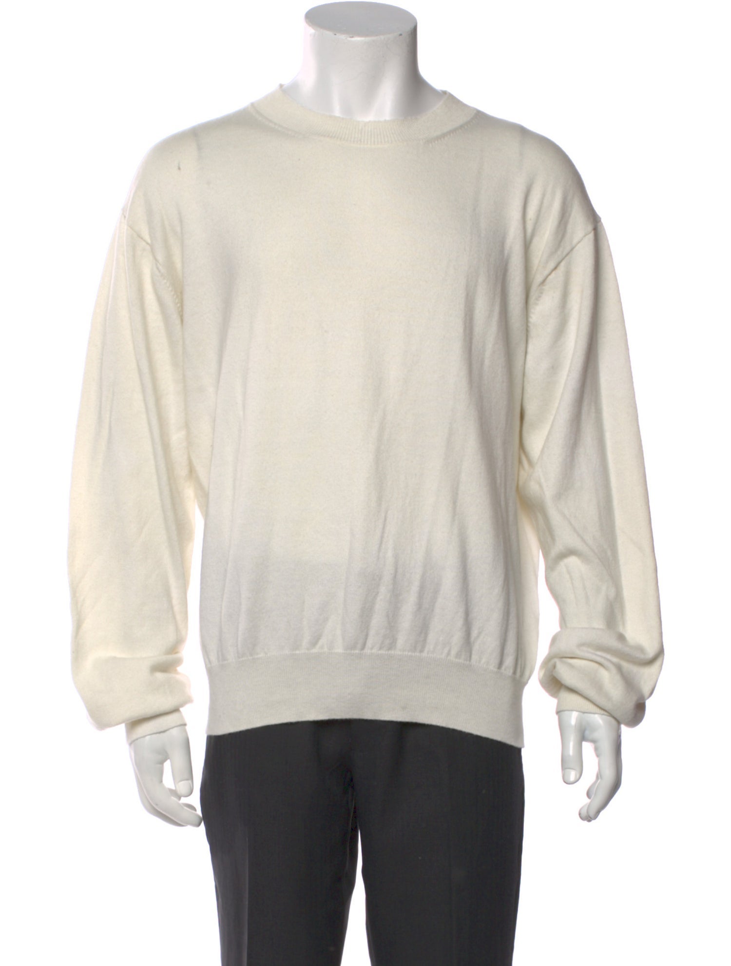 The Elder Statesman Crew Neck Long Sleeve Pullover
