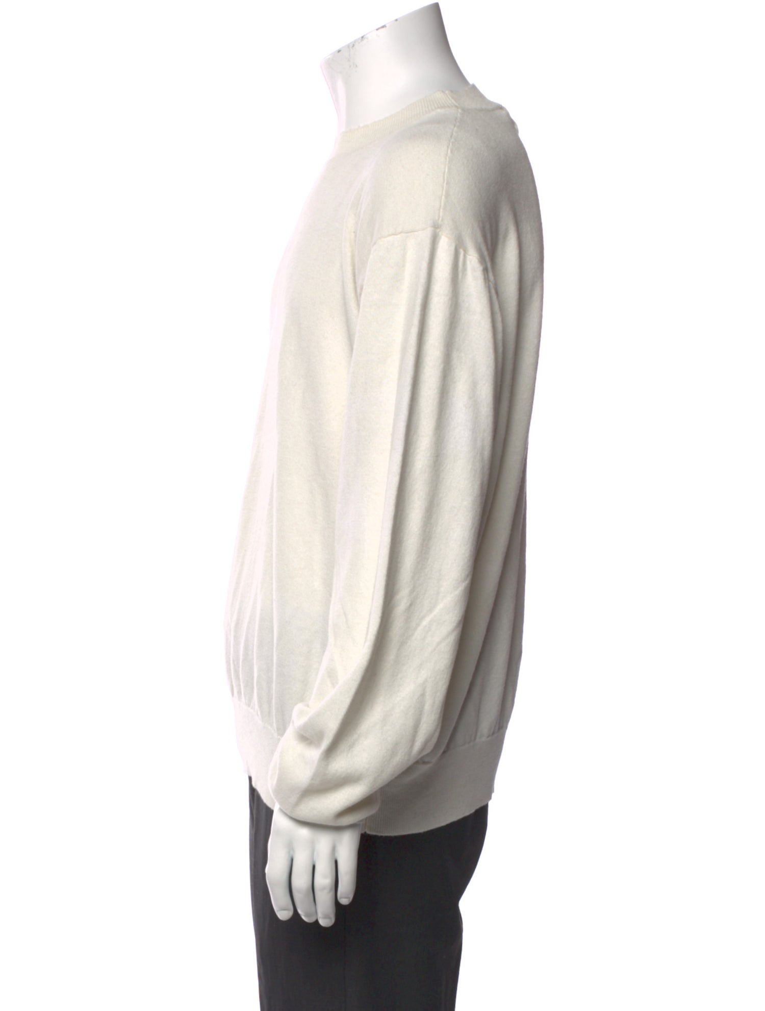 The Elder Statesman Crew Neck Long Sleeve Pullover