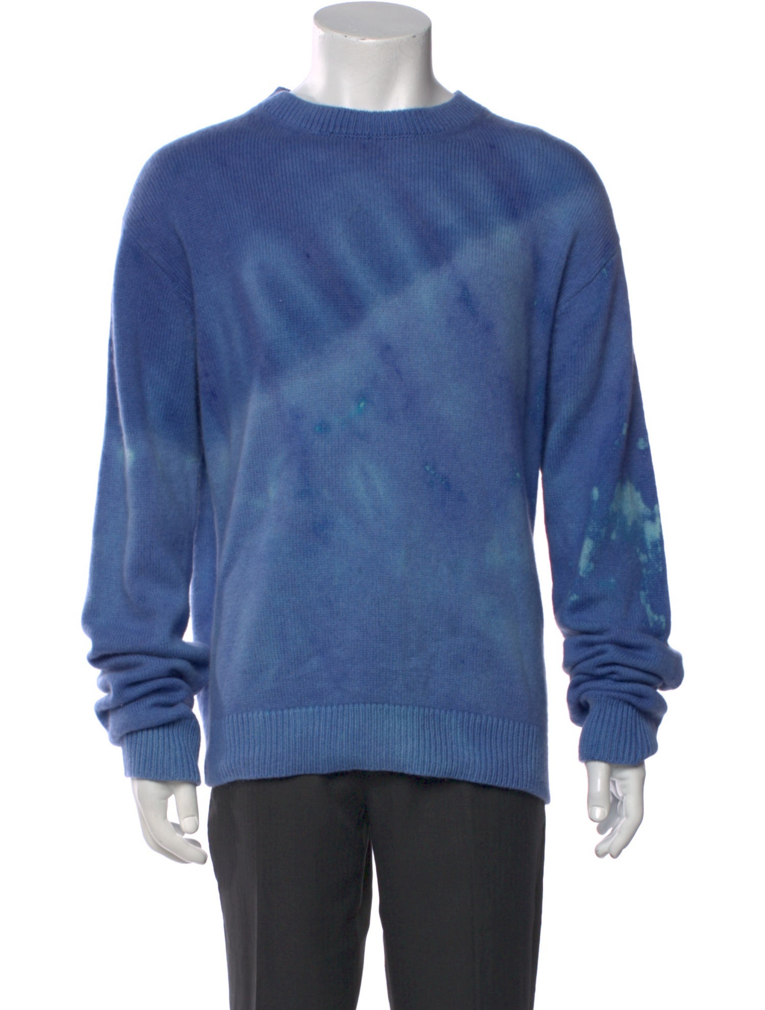 The Elder Statesman Crew Neck Long Sleeve Pullover