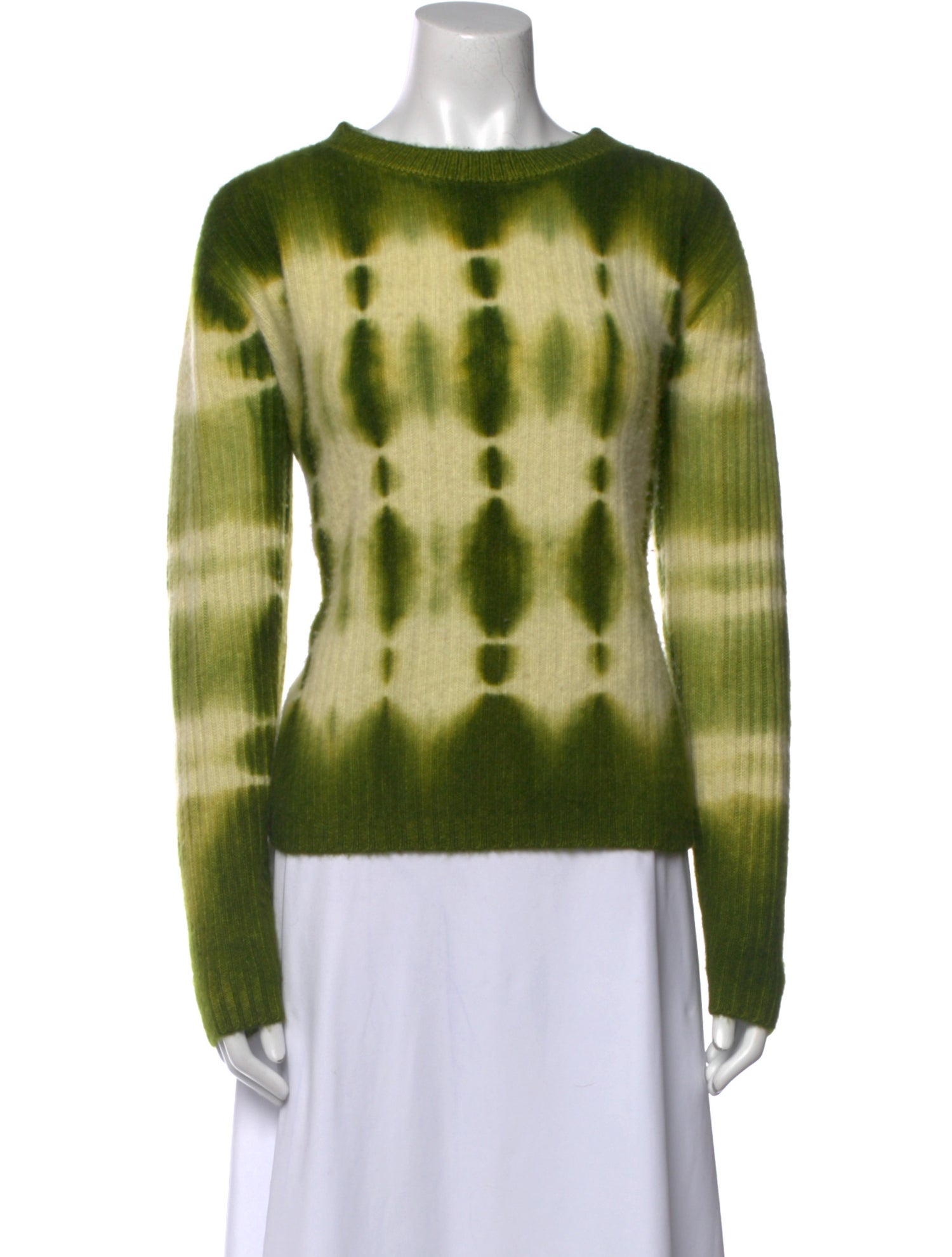 The Elder Statesman Cashmere Tie-Dye Print Sweater