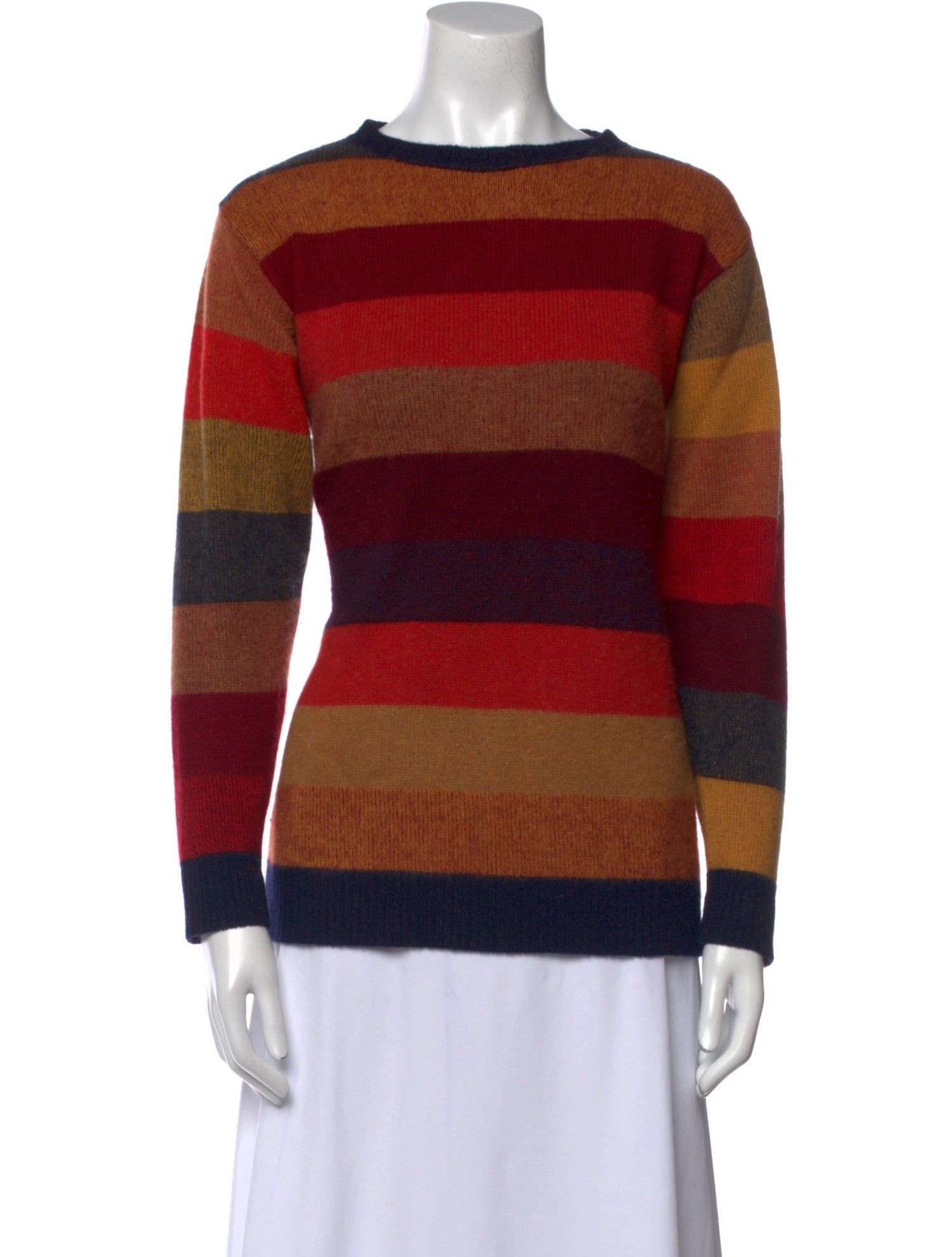 The Elder Statesman Cashmere Striped Sweater