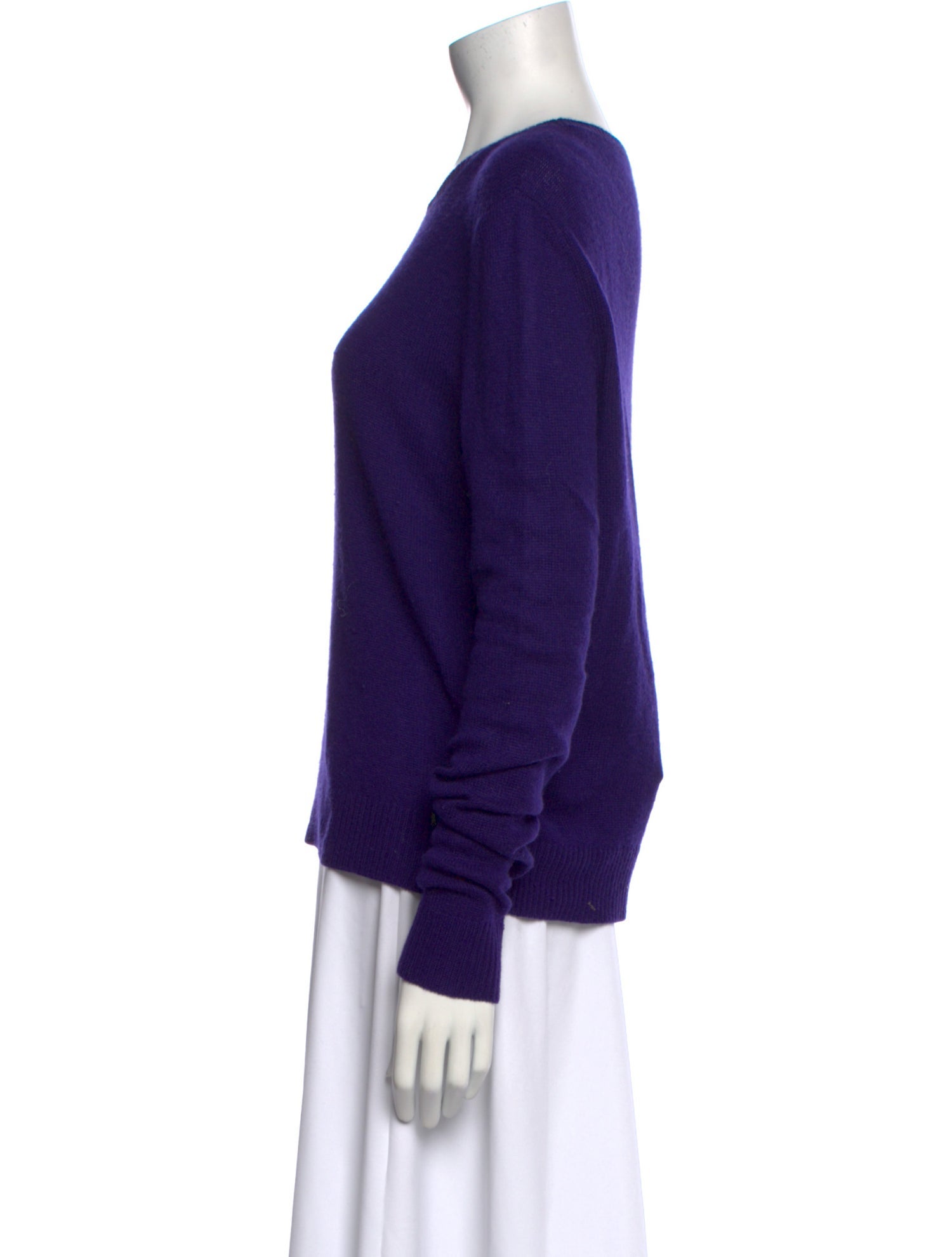 The Elder Statesman Cashmere Scoop Neck Sweater