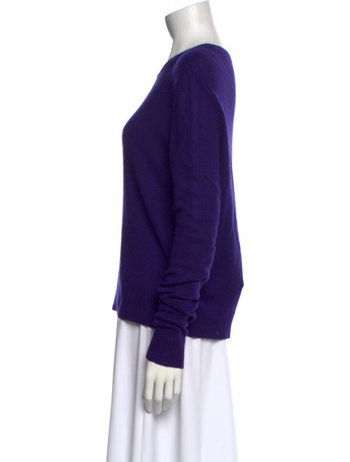 The Elder Statesman Cashmere Scoop Neck Sweater