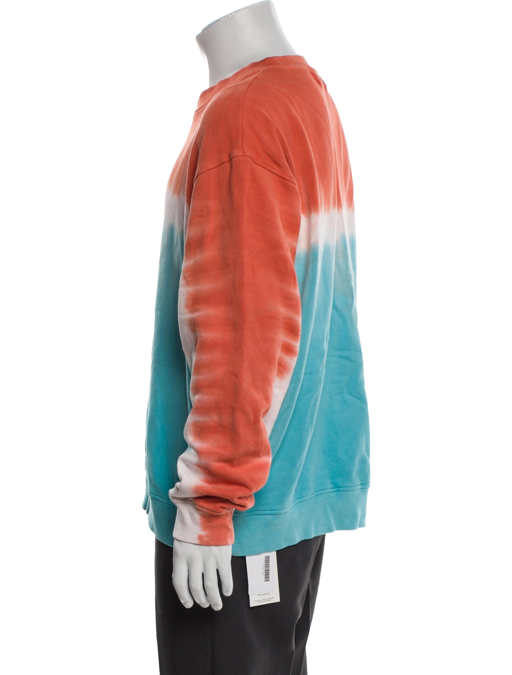 The Elder Statesman Tie-Dye Print Crew Neck Pullover