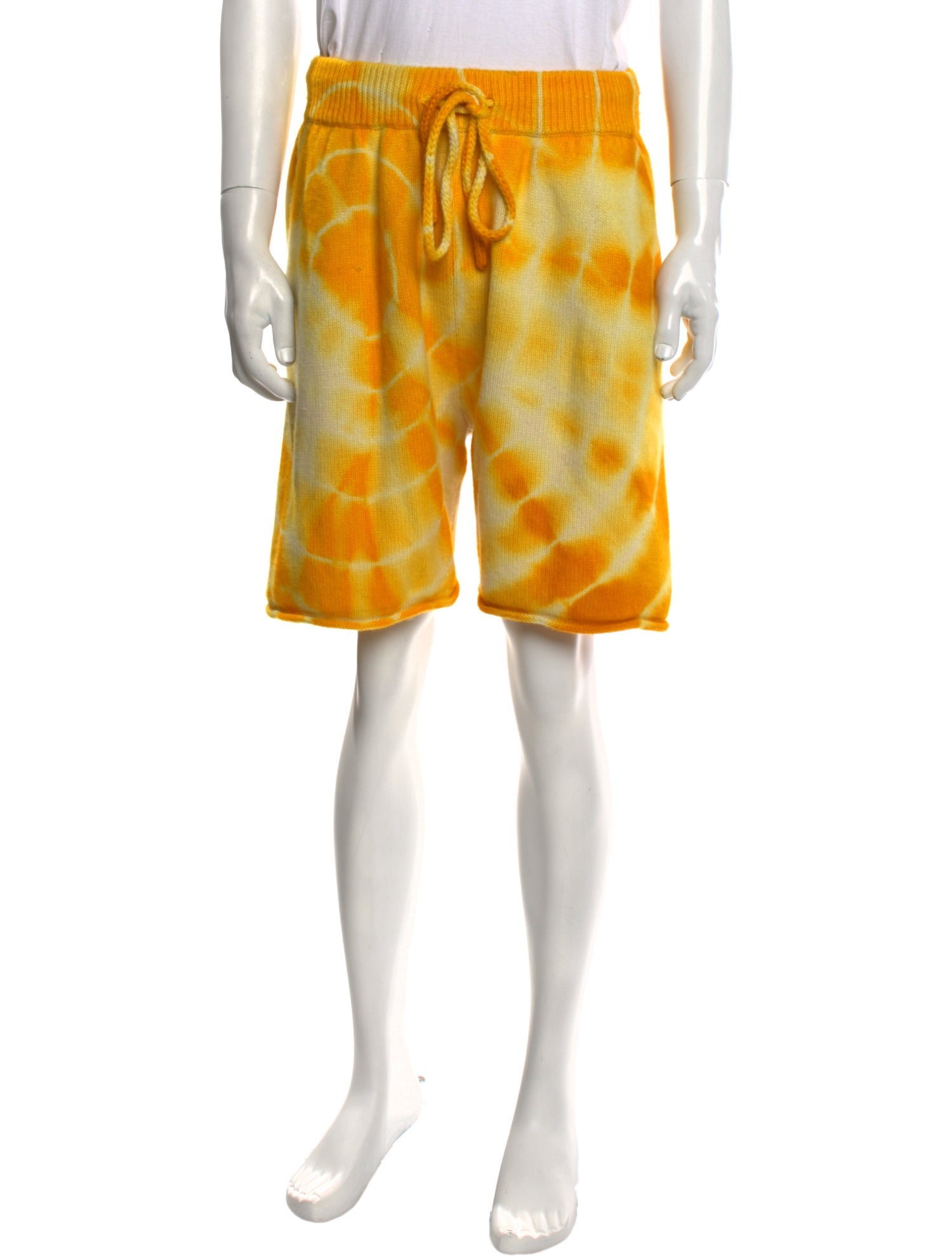 The Elder Statesman Tie-Dye Print Jogger Shorts