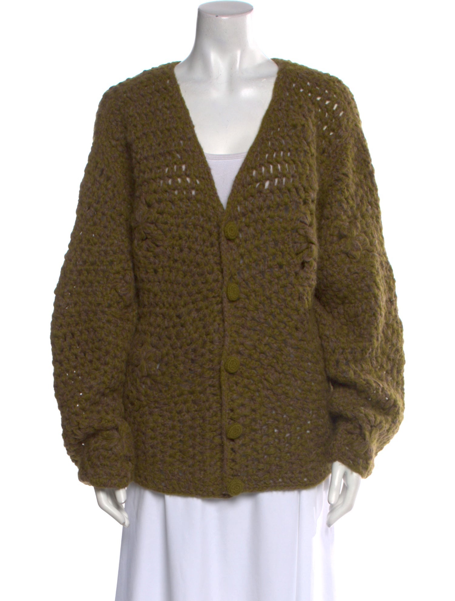 The Elder Statesman V-Neck Sweater