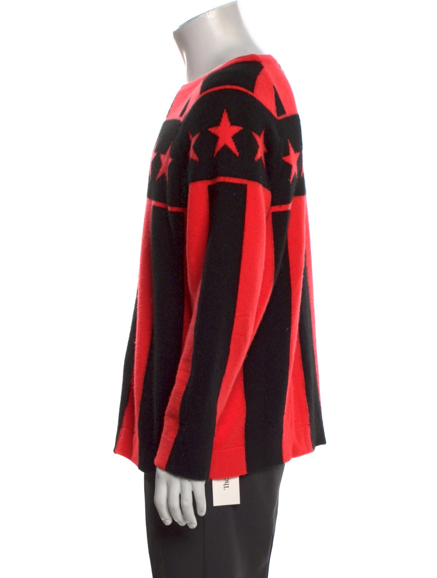 The Elder Statesman Cashmere Graphic Print Pullover