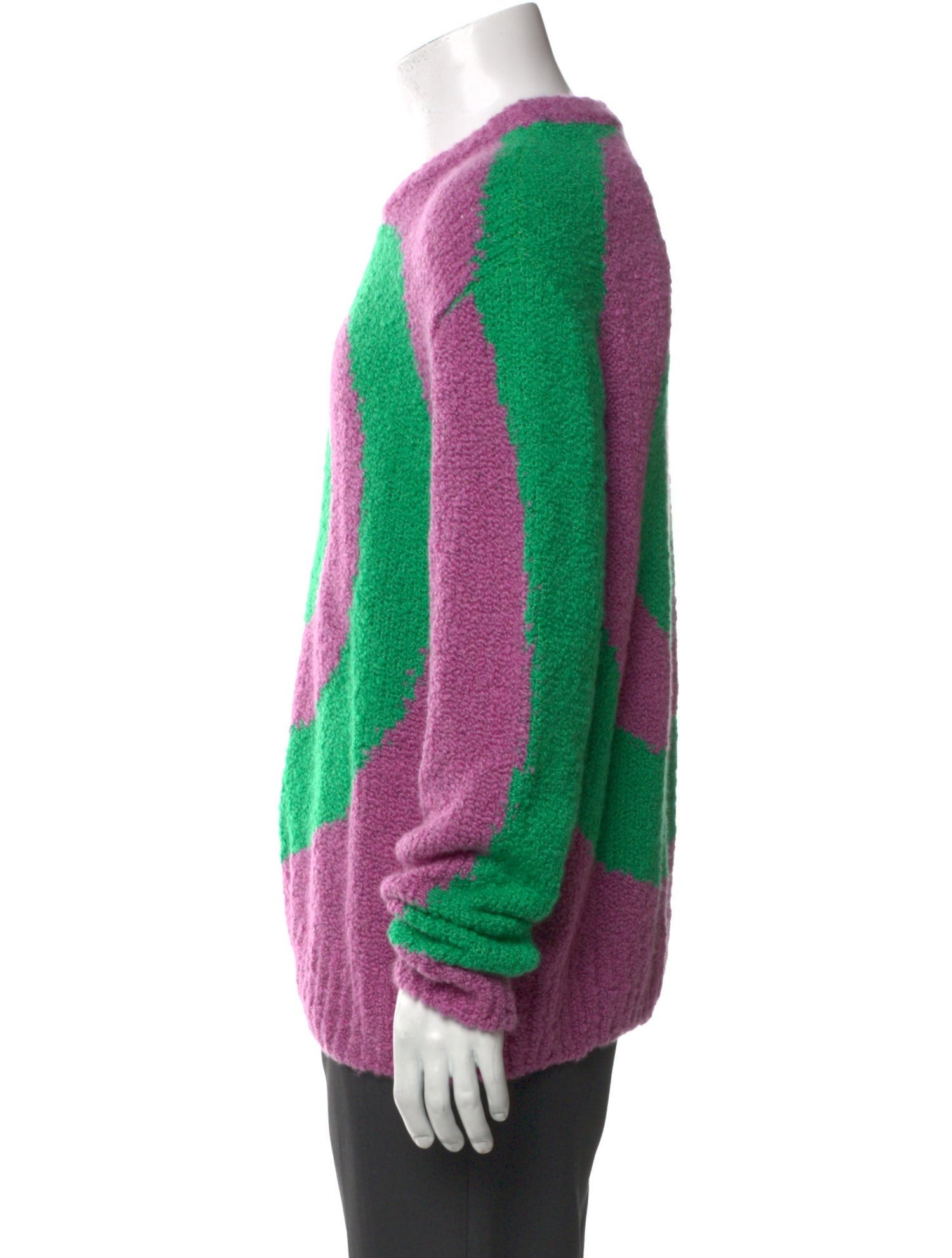 The Elder Statesman Cashmere Printed Pullover