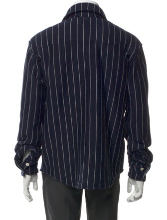The Elder Statesman Striped Long Sleeve Shirt