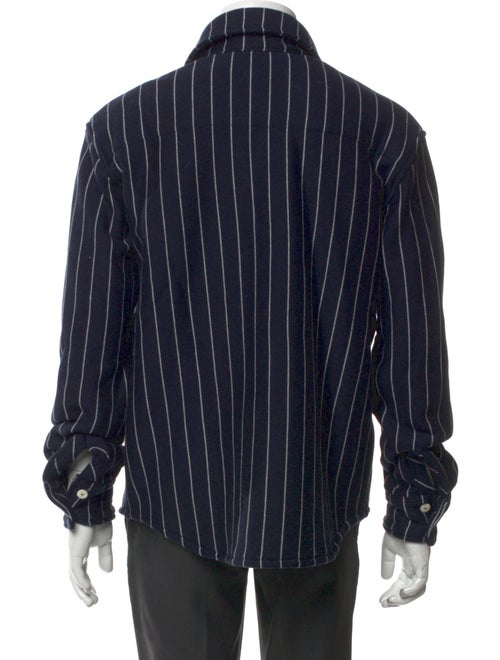The Elder Statesman Striped Long Sleeve Shirt