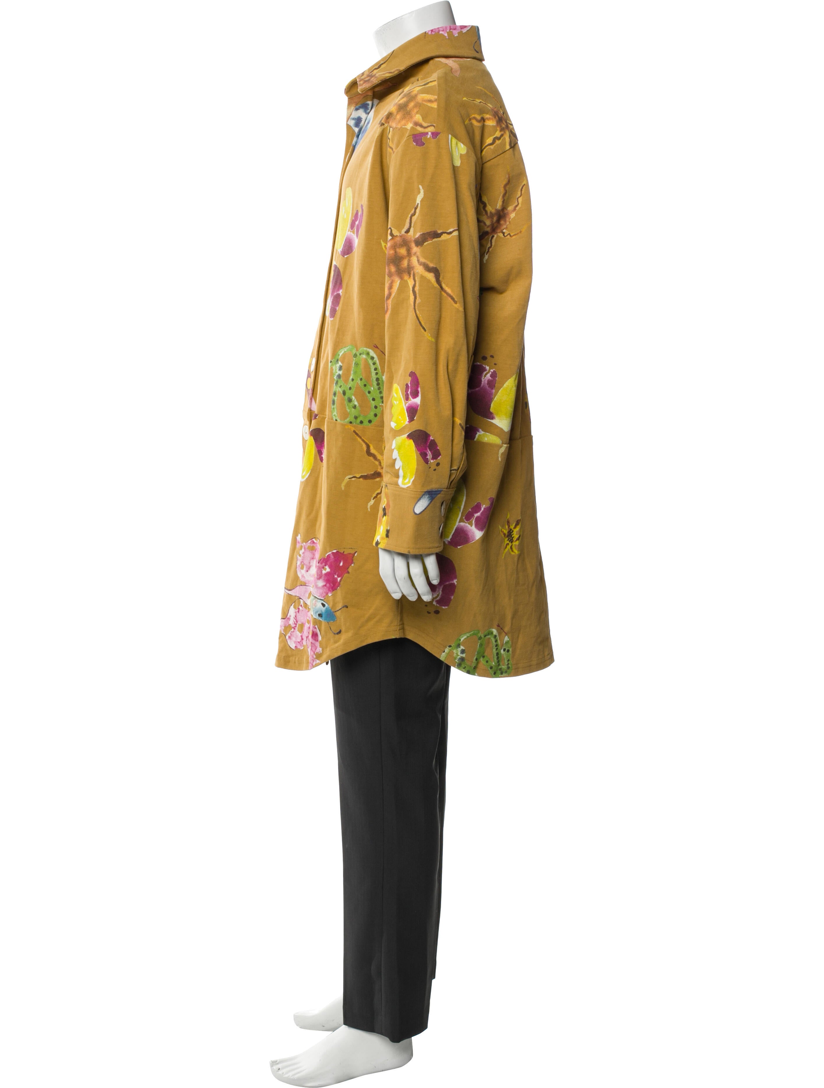 The Elder Statesman Printed Parka