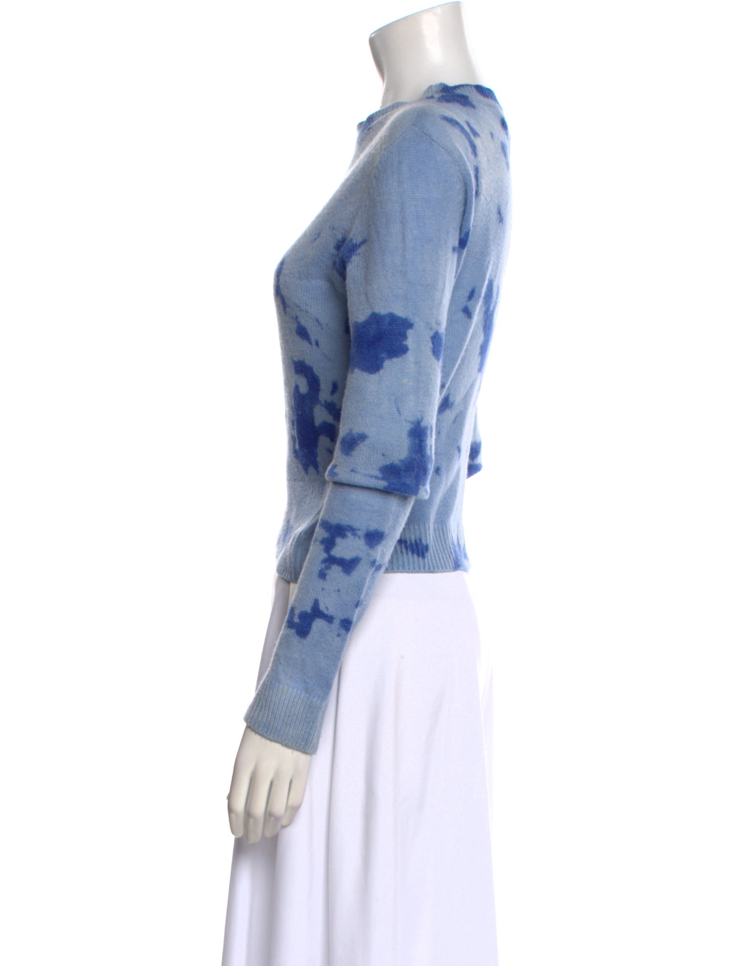 The Elder Statesman Cashmere Tie-Dye Print Sweater