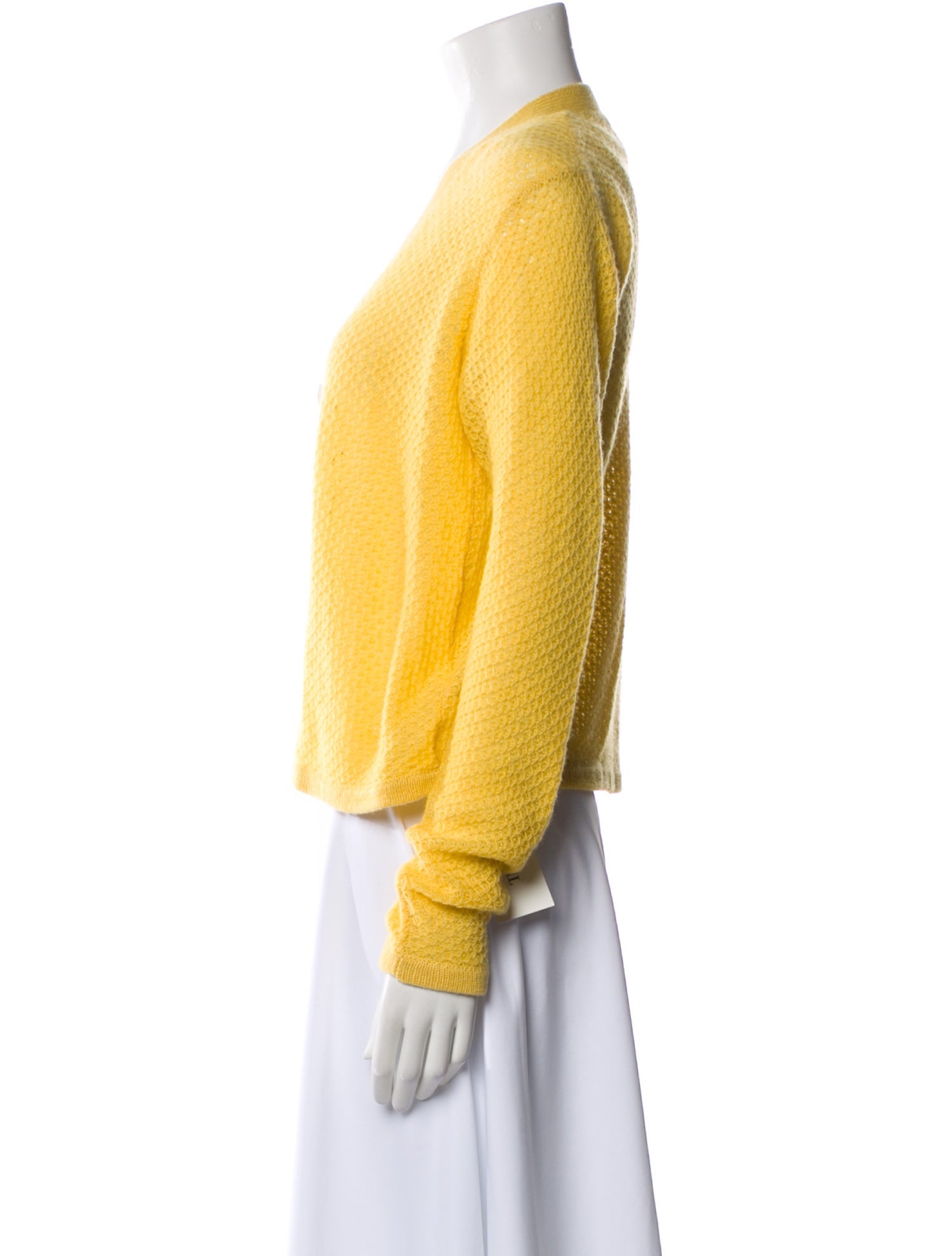 The Elder Statesman Cashmere V-Neck Sweater w/ Tags