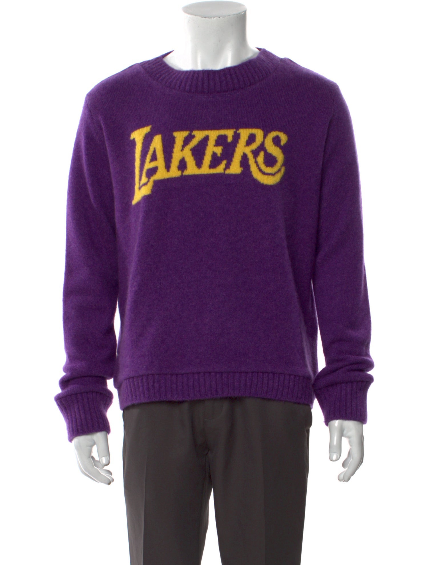 The Elder Statesman Cashmere Graphic Print Pullover