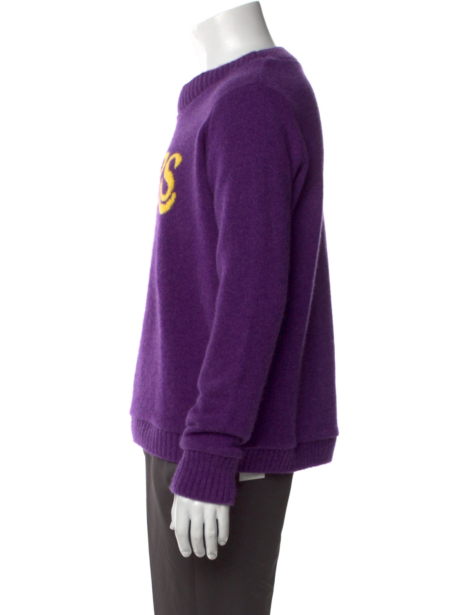 The Elder Statesman Cashmere Graphic Print Pullover